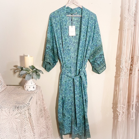 NWT Spell Sundown Maxi Robe / Kimono - Picture 4 of 14